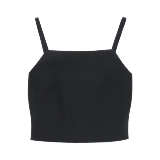 Buckle Detailed Sleeveless Top