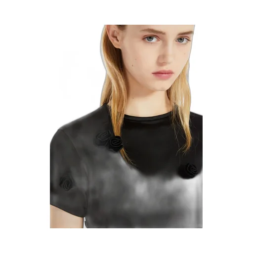 Mendoza Floral Embellished Crewneck T-Shirt
