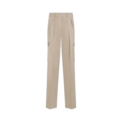 High Waist Straight Leg Trousers