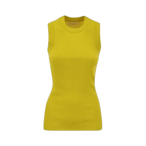 Rib Knitted Vest