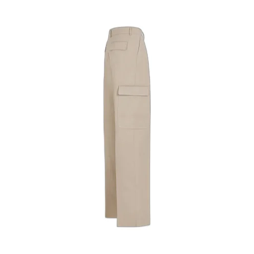 High Waist Straight Leg Trousers