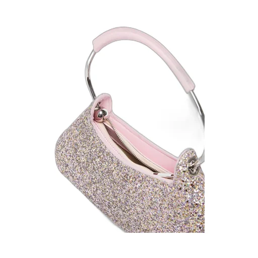 Mini Shiny Fabric Handbag