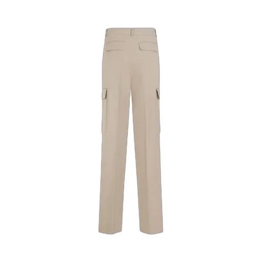 High Waist Straight Leg Trousers