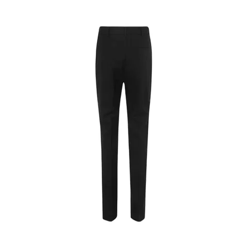Flared Virgin Wool Tailored Trousers