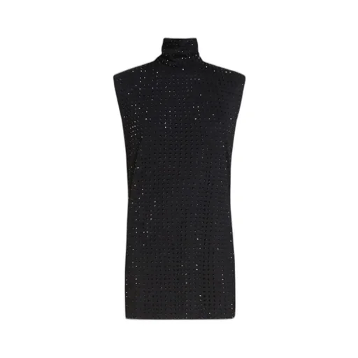 Rhinestone-Embellished Dress