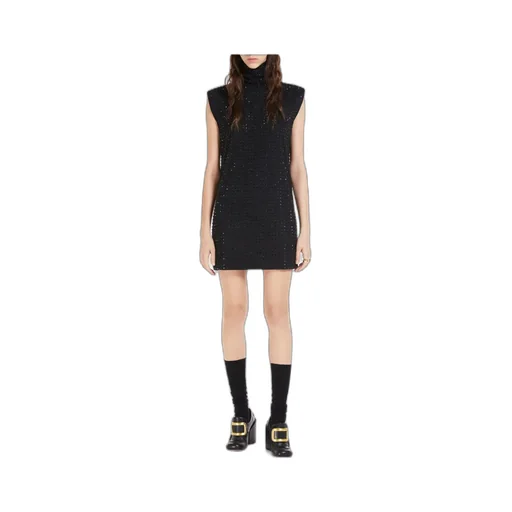 Rhinestone-Embellished Dress
