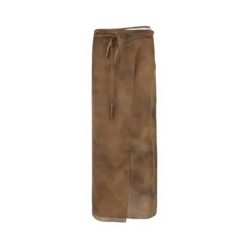 High Waist Tied Skirt
