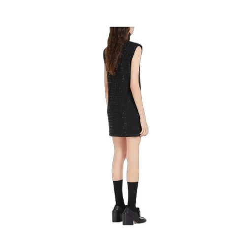 Rhinestone-Embellished Dress