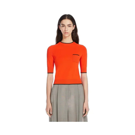 Stretch Knitted T-Shirt