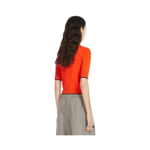 Stretch Knitted T-Shirt