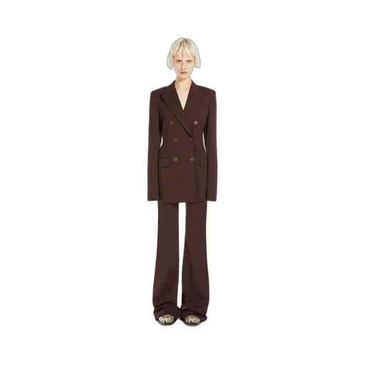 High Waist Straight Leg Pants