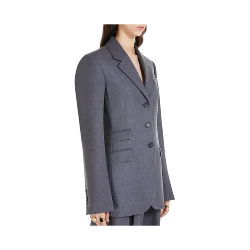 Single-Breasted Tailored Blazer