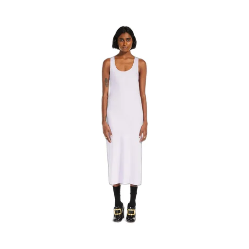 Stretch Silk Sleeveless Dress
