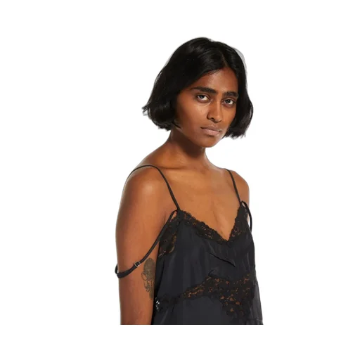 Lace Suspender Dress