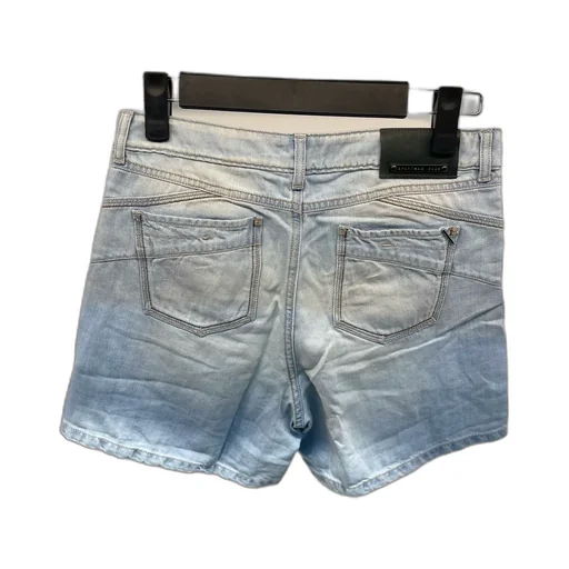 Belt-Loop Denim Shorts