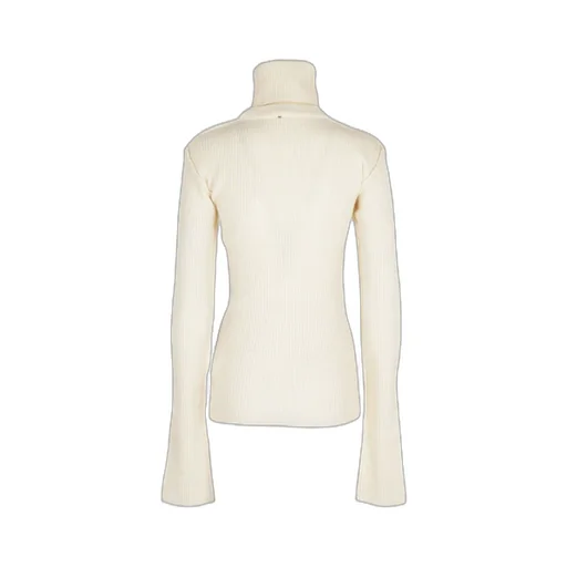 High-Neck Long-Sleeved Sweater