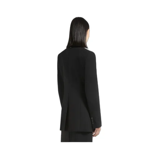 Single-Breasted Wool Blazer