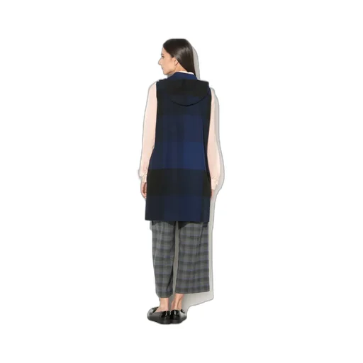 Wool Checkered Vest
