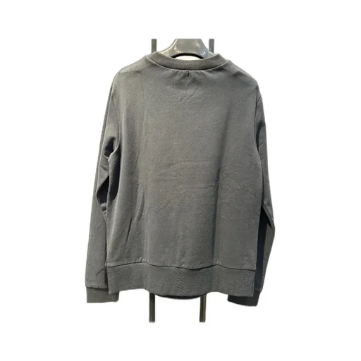 Round-Neck Spliced Sweater