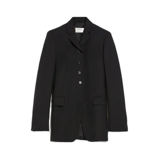 Single-Breasted Wool Blazer