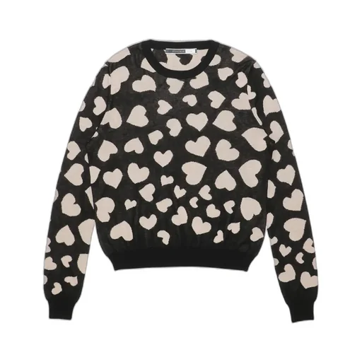 Love Pattern Pullover