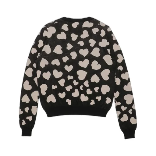 Love Pattern Pullover