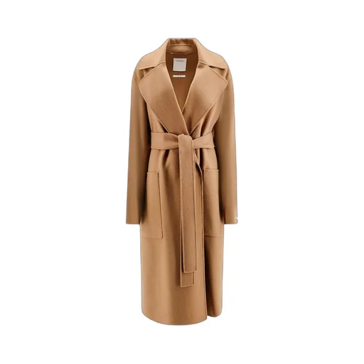 Buttoned Long-Sleeved Coat