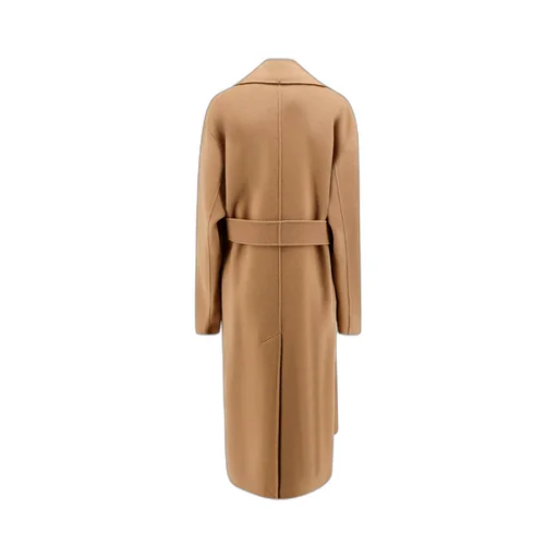 Buttoned Long-Sleeved Coat