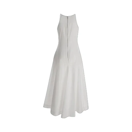 Crewneck Sleeveless Dress