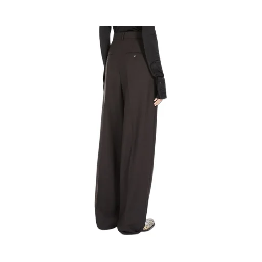 High-Waist Virgin Wool Trousers