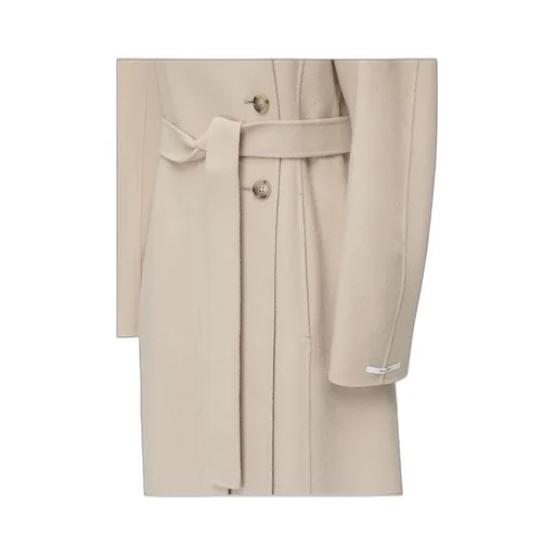 Single-Breasted Lapel Coat
