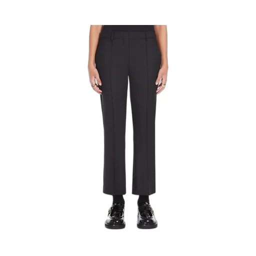 High-Waisted Cropped Trousers