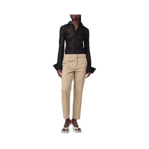 Belt-Loop Casual Pants