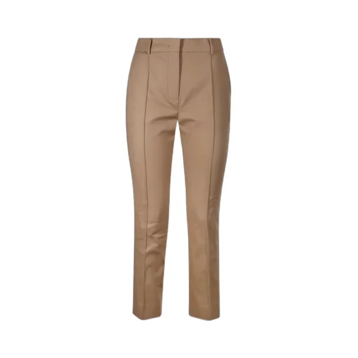 High Waist Straight Leg Trousers