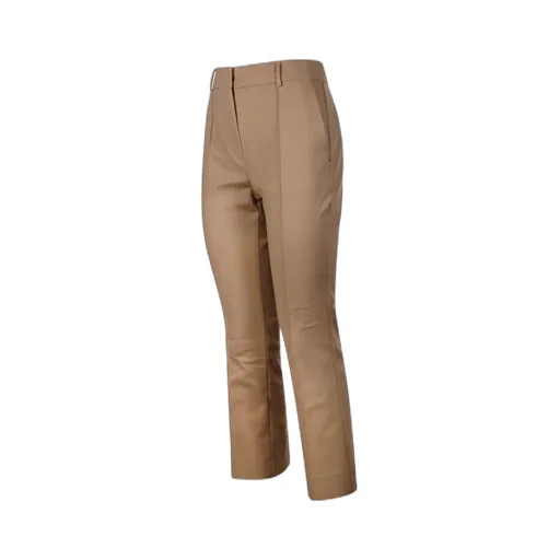 High Waist Straight Leg Trousers