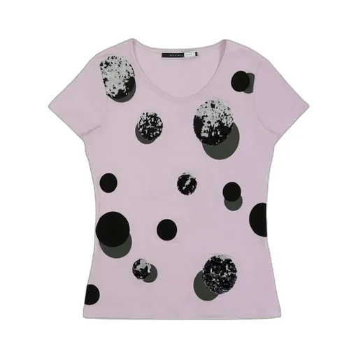 T-Shirt With Round Neck And Short Sleeves
