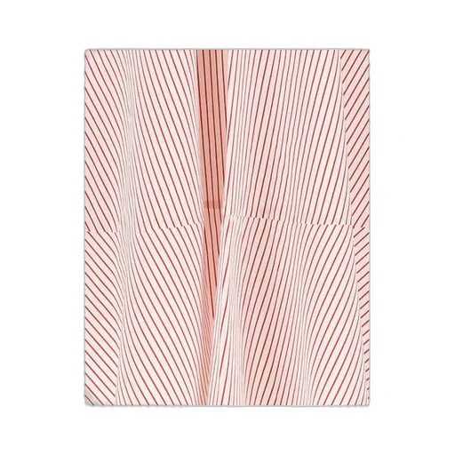 Abbono Striped Round-Necked Dress