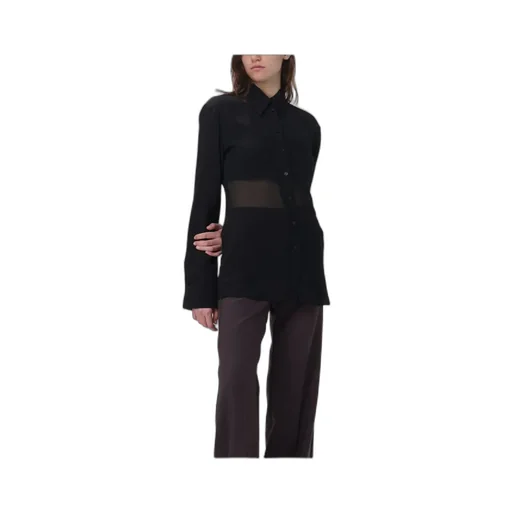 Buttoned Long-Sleeved Shirt