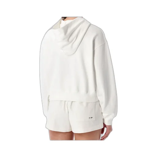 Cropped Zip-Up Hoodie