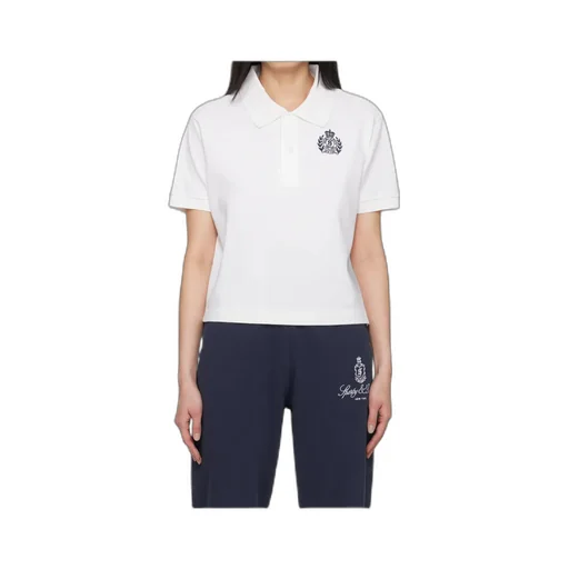 Logo Embroidered Short-Sleeved Polo Shirt