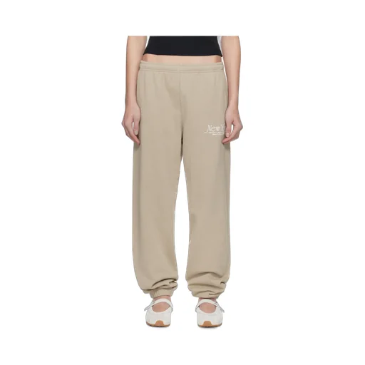 Slogan-Print Track Pants
