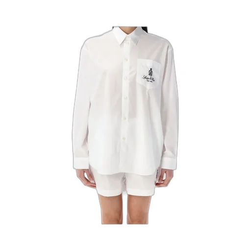 Logo Detailed Long-Sleeved Shirt