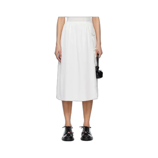 Bow Slit Column Skirt