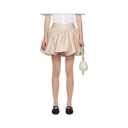 Gathered Bubble Skirt