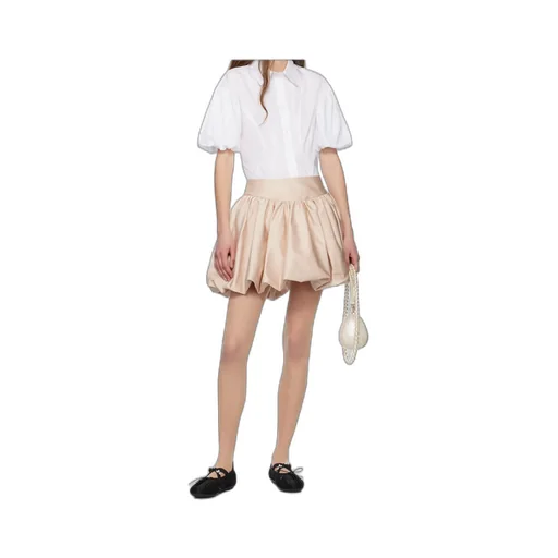 Gathered Bubble Skirt