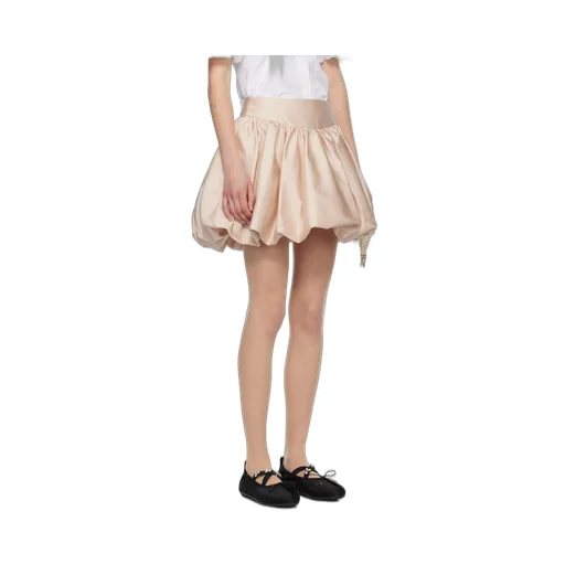 Gathered Bubble Skirt