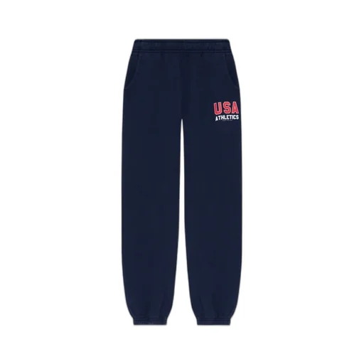 Logo Print Elasticated Trousers