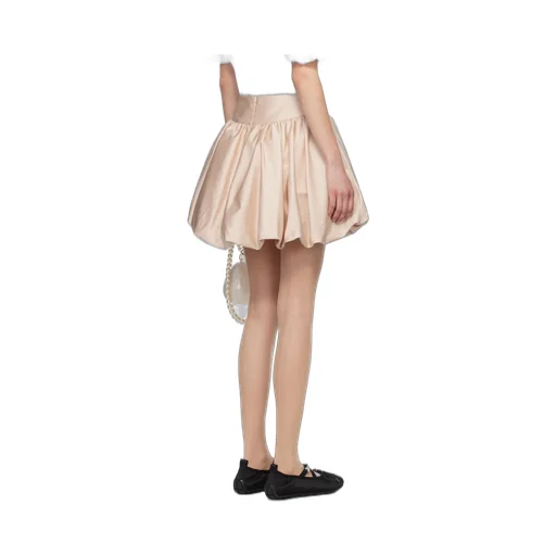 Gathered Bubble Skirt