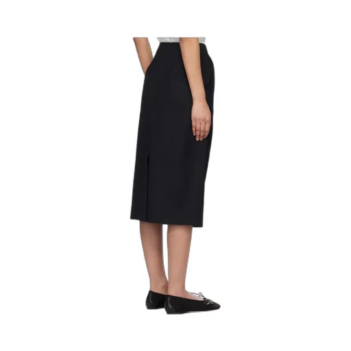 Embellished Flower Peek-A-Boo Skirt