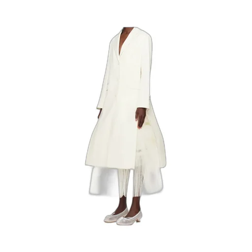 Cut-Out Bow Detail Coat